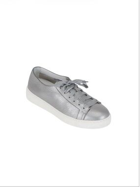 Santoni Women’s 38 Silver Sneaker